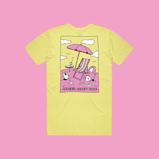 Annee's Beach Club - Lemon T-Shirt